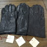 SOLD! NWT Dents Silk Lined Leather Gloves-Black & Brown-Sizes 9/Med & 10/Large-Ret. $125