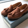 *SOLD* Crockett & Jones Cavendish Polo Brown Suede Tassel Loafer UK6.5