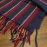 2017 SCARF SALE! Lovely vintage muffler striped wool scarf.