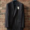 NWT $2400 RLBL "Anthony" Cashmere Basketweave Sportcoat, 40R/42L, Chocolate Brown, 100% Cashmere