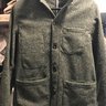 Epaulet Doyle Jacket - Loden Fields Donegal Wool - 36