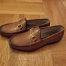 Gucci Loafers Mens Size EU 6.5 Light Brown