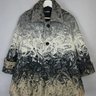 Archival Raf Simons Swirl Boiled Wool Cropped Coat (Fits Small/XS)