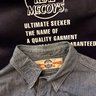 SOLD - REAL MCCOY'S U.S.N. CHAMBRAY SHIRT L/S sz15