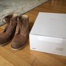 Visvim Virgil-FOLK Boots Light Brown Suede Sz9