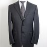 SOLD! NWT SARTORIA SCUDERI Handmade Solid Gray Birdseye Suit US40/EU50