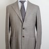 SOLD! NWT SARTORIO by KITON Heather Brown Herringbone Flannel Wool Blazer US42 40/EU52