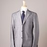 Sold $1995 Boglioli Lightweight Grey Pinstripe Suit Slim Fit 38 40 US (48 50 EU)