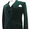 BNWOT Green Velvet Dinner Jacket with matching vest 38S
