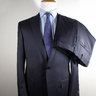 SOLD Size 40R █ NWT ~$2995 Ermenegildo Zegna mainline suit - FULL CANVAS CONSTRUCTION █ Navy Blue