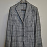 Belvest - 100% Wool Grey POW Blazer - Size 38/48R - NWT Italy