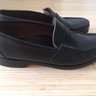 Epaulet Sewn by Hand Black Chromexcel Loafers Size 8.5D