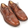 ALDEN Whiskey 97891 SHELL CORDOVAN Barrie Longwing Blucher Dress Shoes - 11 B/D