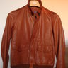 BNWT $4000 RALPH LAUREN PURPLE LABEL/ITALY LAMB-LEATHER A2-FLIGHT/BOMBER JACKET 36-38/S