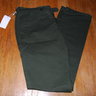 NWT Unis Gio chinos - size 32 - olive green
