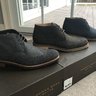 Brand New Thomas Dean Mens Chukka Boots (grey/brown/navy) size 9, 9.5