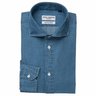 Spier & Mackay Light Wash Denim Shirt Slim Fit Size 15