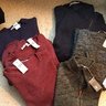 7 NEW Inis Meain Sweaters - Tunic, Cardigan, Aran - M, L, XL