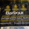 EXTREMELY RARE!  32 or 34 Vintage Barbour Waxed Cotton Motorcycle Trousers. Olive drab NATO issue!