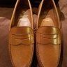 Allen Edmonds Cavanaugh Penny Loafers- Walnut 10.5e