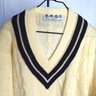NWOT Ede and Ravenscroft Oxford University wool Cricket Sweater