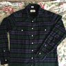 Taylor Stitch Yosemite Shirt Blackwatch Plaid 38 Small