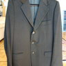 Hermes black cashmere jacket 50 8 R Used condition