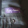 SOLD SOLD NEW UNWORN RLPL 100% CASHMERE NAVY OVERCOAT 40 MARKED L