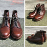 Alden Brick + Mortar Brown Chromexcel Straight Tip Cap Toe Vanguard Boots 9.5 D