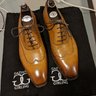 SOLD - Gaziano & Girling Connaught Chestnut - UK 9E *GENTLY WORN*