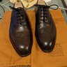 SOLD - Edward Green Burgundy Inverness - UK9E *Gently Worn*