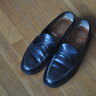 SOLD Alden x Brooks Brothers Unlined Shell Cordovan Loafer LHS 8.5 D