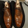 SOLD - Saint Crispin Russian Reineer Calf Oxfords - 8.5F *gently worn*