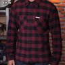 SOLD--- THE FLAT HEAD "Wine Over Water" Flannel, sz 40