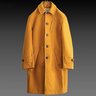 SOLD❗️OLIVER SPENCER Pickford Yellow Cotton Mac Coat Raincoat NEW UK40 M-L