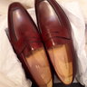 Price Drop! BNIB New & Lingwood Burgundy Loafers UK8.5