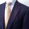 Solid Navy Ermenegildo Zegna sport coat, 100% Cashmere 54R