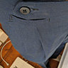 Navy Linen Trousers by STOFFA, 29" Waist, 29.75" inseam