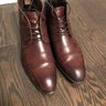 Carmina Gorgeous Burgundy 5-eyelet Simpson Last Chukkas 8UK