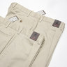 SOLD OUT - N°2 pairs of BNWT Zanella Pleated Khaki Cotton Chinos Pants "Nick" Fit - Size 54 and 56