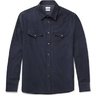 SOLD Brunello Cucinelli Western Shirt ---Navy---Small
