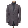 [ABSOLUTE BARGAIN!] $3,895 E. ZEGNA COUTURE XXX  100% Cashmere Brown Herringbone Sport Coat - 54R