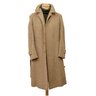 [SOLD] $3,995 D'AVENZA 100% Baby Llama Oatmeal Raglan/Balmacaan Coat - 50R (40R)