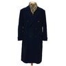 [SOLD] $5,500 HERMÈS Wool/Cashmere/Angora prussian blue polo coat - 44/54R