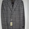 SOLD! NWT Canali Grey/Brown POW Check Wool/Cashmere/Silk Sport Coat 52L EU 42L US Retail $1,595