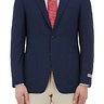 NWOT Canali Kei Navy Hopsack Wool Sportcoat Made in Italy 40S