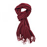 NWT Begg & Co. Wine lambswool & angora scarf