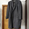 MINT Ermenegildo Zegna Wool Cashmere Blend Overcoat coat Winter Medium Grey 56