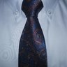 Stefano Ricci Blue Paisley Silk Tie