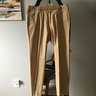 33W J.Crew Ludlow Italian Chino Classic Suit Pant in Wheat